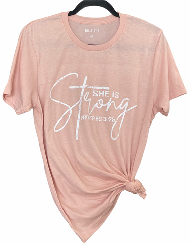 She is strong tee