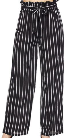 Vertical strips pants